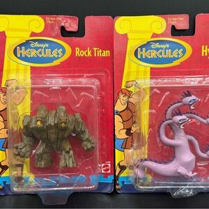 Disney Hercules Rock Titan and Hydra Figures - Brown and Purple
